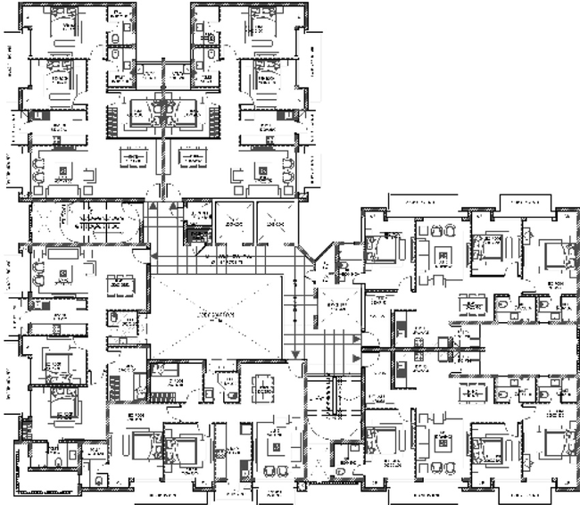 Floor Plan of Saha Meghdutam Encore in Techzone 4, Greater Noida - Image 54699