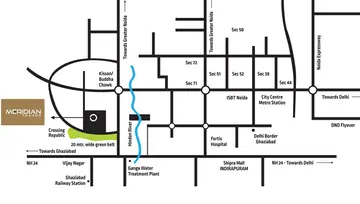 Location of VVIP Meridian Tower Phase 2 - Image 91717