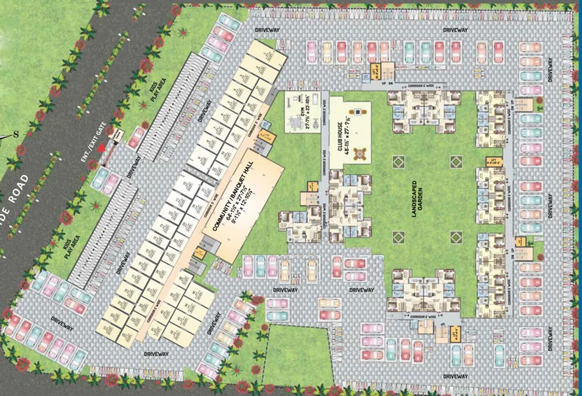 Master Plan of Vardhman Swapnlok in Jhotwara Industrial Area, Jaipur - Image 53301
