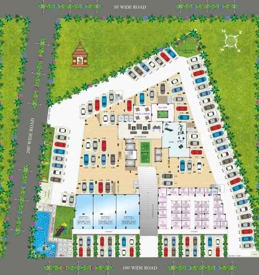 Master Plan of Vardhman The Horizon in Jhotwara Industrial Area, Jaipur - Image 53340