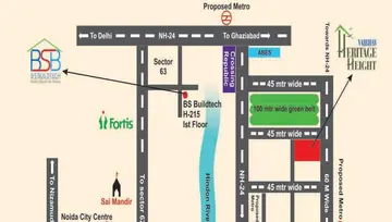 Location of Vaibhav Heritage Height - Image 57548