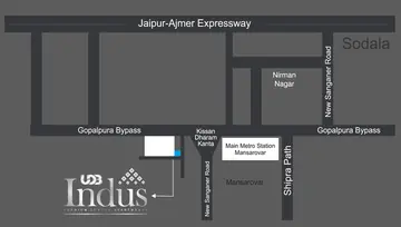 Location of UDB Indus - Image 53415