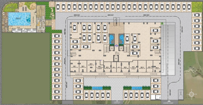 Master Plan of UDB Indus in Mansarovar, Jaipur - Image 53417