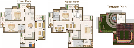4 BHK Penthouse in Mangalya Novena Green in Techzone 4, Greater Noida - Image 513631