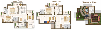 4 BHK Penthouse in Mangalya Novena Green in Techzone 4, Greater Noida - Image 513632