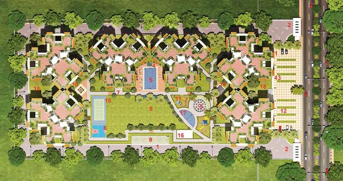 Master Plan of Mangalya Novena Green in Techzone 4, Greater Noida - Image 57710