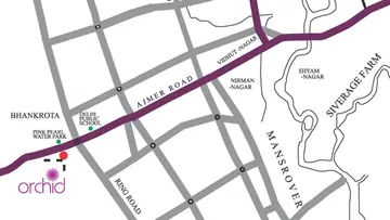 Location of UDB Orchid - Image 53434