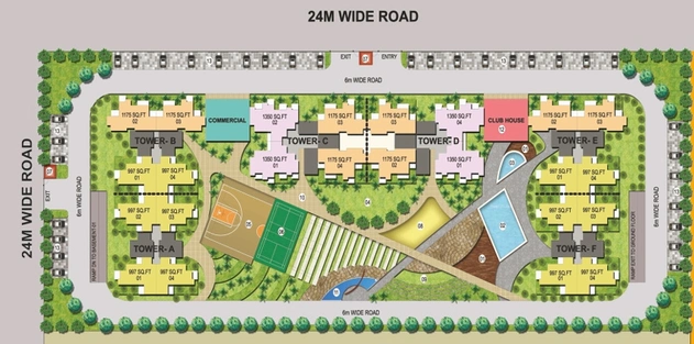 Master Plan of One Leaf Troy in Sector 10, Greater Noida - Image 54837