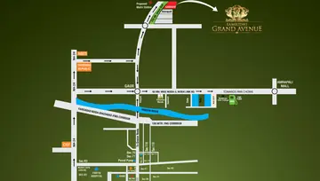 Location of Samridhi Grand Avenue - Image 54870