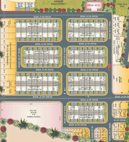 Master Plan of Vardhman Arcadia Greens in Vaishali Nagar, Jaipur - Image 80372