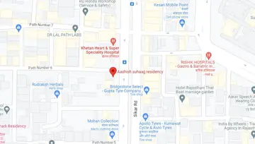 Location of Aashish Suhaag Residency - Image 53550