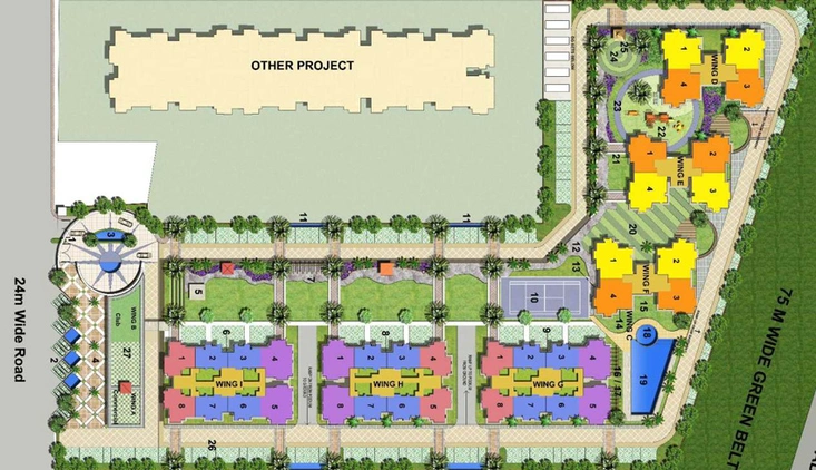 Master Plan of Future Estate in Sector 1, Greater Noida - Image 2120
