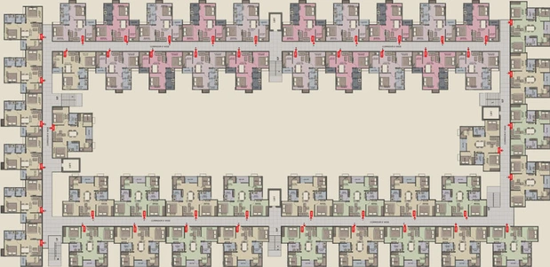Floor Plan of Okay Plus Anandam in Sikar Road, Jaipur - Image 114578