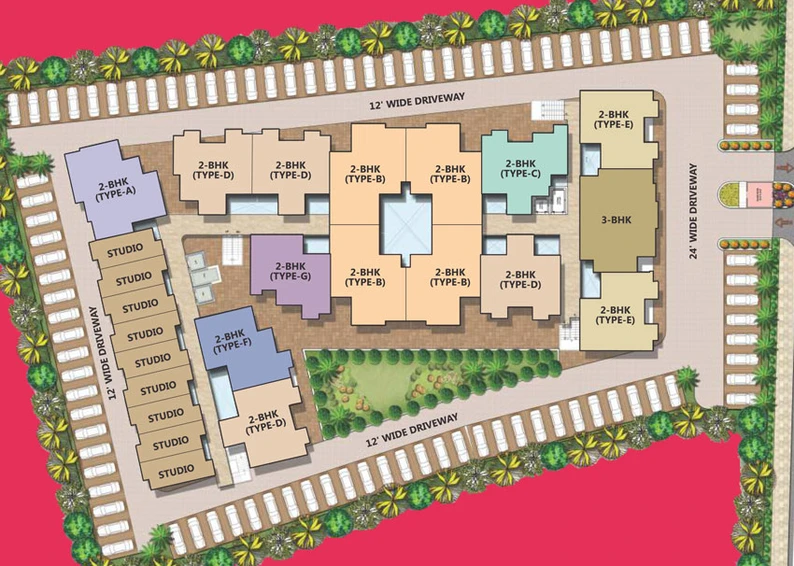 Master Plan of Unique Joy in Jagatpura, Jaipur - Image 53731