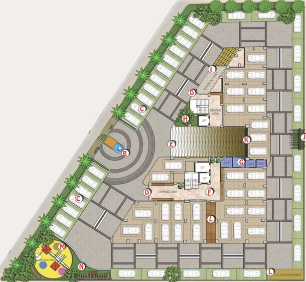 Master Plan of Gangaa Royal Tatvam in Mansarovar, Jaipur - Image 53778