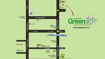 Location of Saviour Greenarch - Image 61929