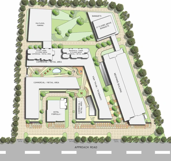 Master Plan of Wegmans Trustone Greens in Techzone 4, Greater Noida - Image 55281