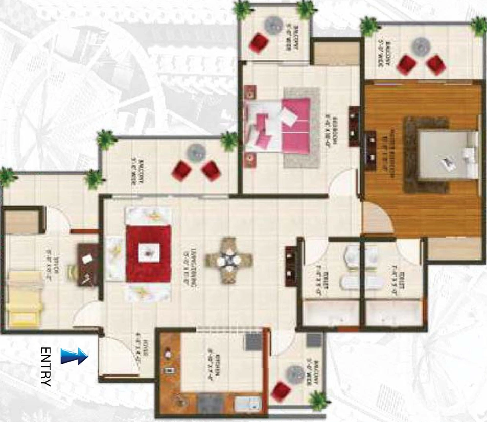 2 BHK Flat in Amaatra Homes in Sector 10, Greater Noida - Image 548090