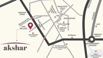 Location of KGK Akshar - Image 113495