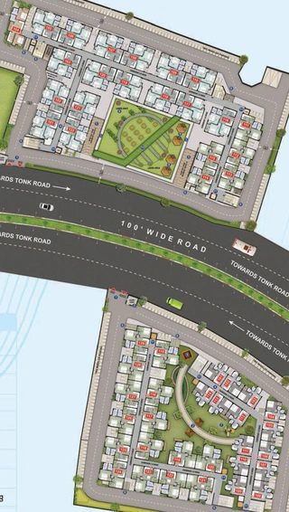 Master Plan of KGK Aayam in Tonk Road, Jaipur - Image 53847