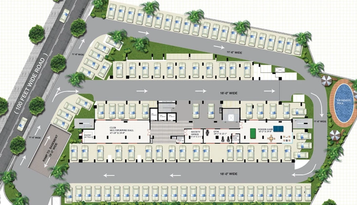 Master Plan of Aashish Acacia in Jagatpura, Jaipur - Image 53894