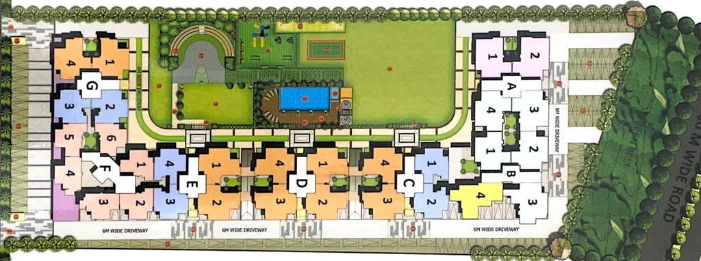 Master Plan of AIG Royal Phase 2 in Sector 1, Greater Noida - Image 55491