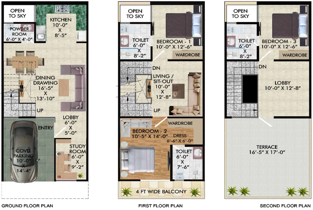 3 BHK House/Villa in Ashoka Greens Villa in Sector 1, Greater Noida - Image 509891