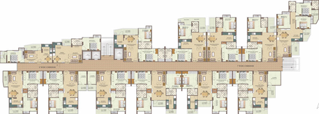 Floor Plan of Aashish Pamposh in Jagatpura, Jaipur - Image 54161