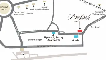 Location of Aashish Pamposh - Image 54160