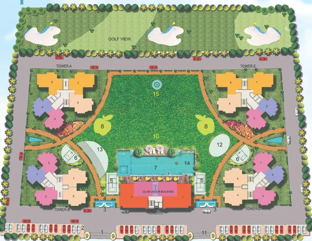 Master Plan of Soho Misty Heights in Noida Extention, Greater Noida - Image 55566