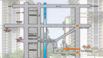 Location of Unibera Towers - Image 73379