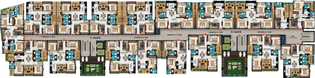 Floor Plan of Kiara D Terrace Vue in Mansarovar, Jaipur - Image 2163