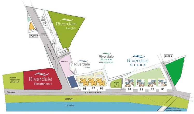 Master Plan of Duville Riverdale Grand in Kharadi, Pune - Image 18215