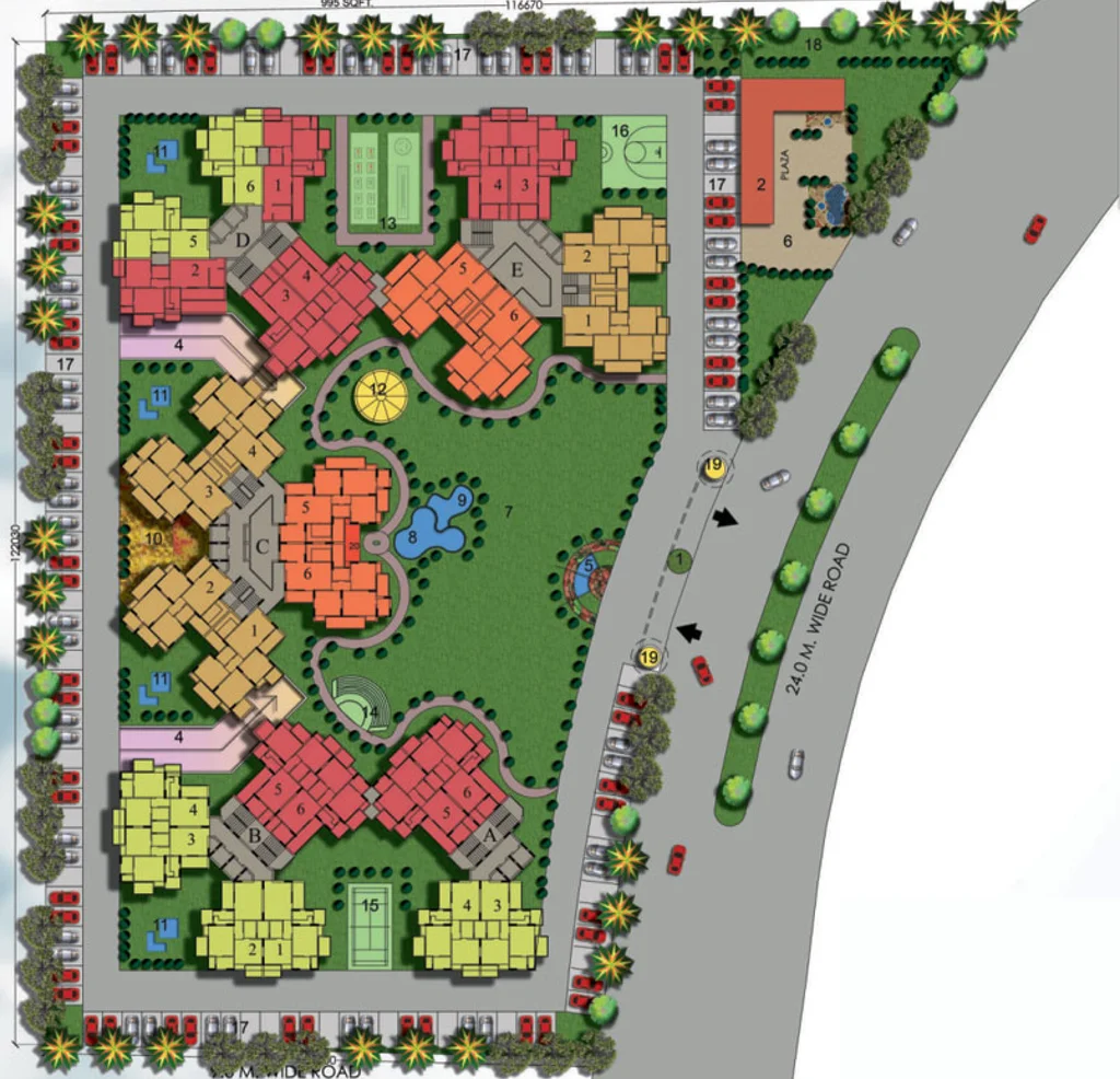 Master Plan of Ekdant FNG in Surajpur, Greater Noida - Image 55765