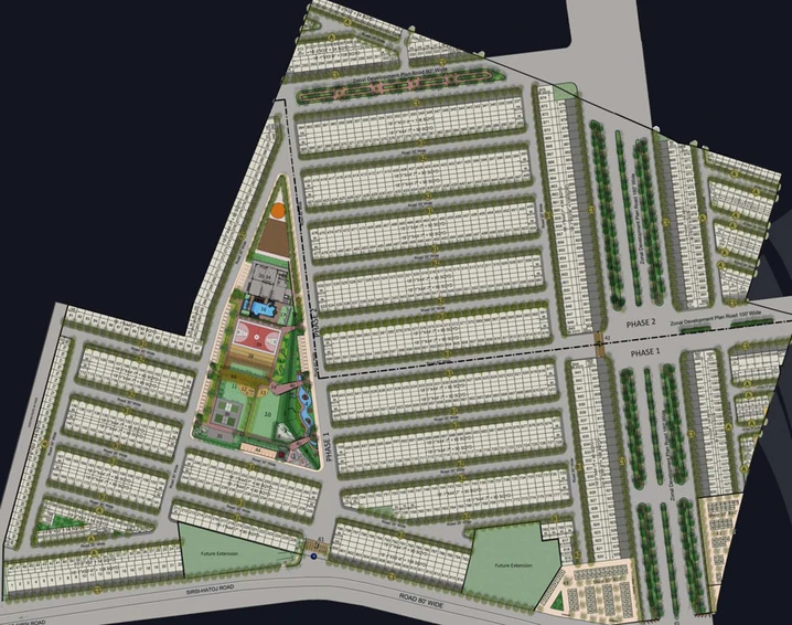 Master Plan of Kedias The Kothi in Vaishali Nagar, Jaipur - Image 54298