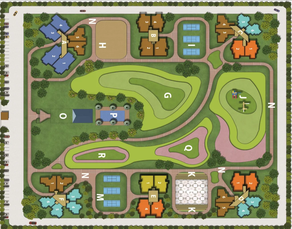 Master Plan of Mascot Manorath in Sector 16, Greater Noida - Image 55822