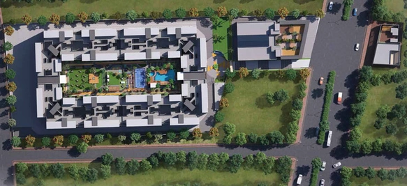 Master Plan of Pristine Allure 1 in Kharadi, Pune - Image 18185