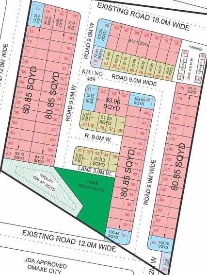 Master Plan of Auric Vedas in Ajmer Road, Jaipur - Image 54423
