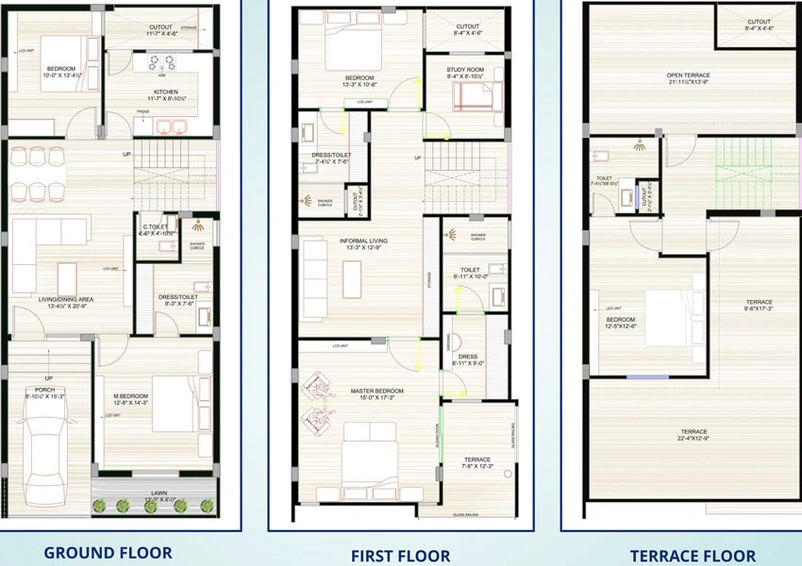 5 BHK House/Villa in Elegant Florence Villas in Vaishali Nagar, Jaipur - Image 507884