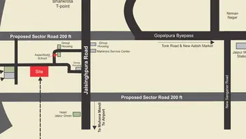 Location of Arihant Eminent Towers - Image 54601