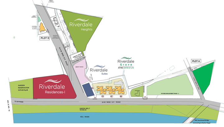 Master Plan of Duville Riverdale Grove in Kharadi, Pune - Image 18159