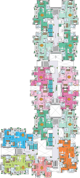 Floor Plan of Apeksha Jai Vilas in Sikar Road, Jaipur - Image 54940