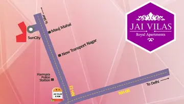 Location of Apeksha Jai Vilas - Image 54939