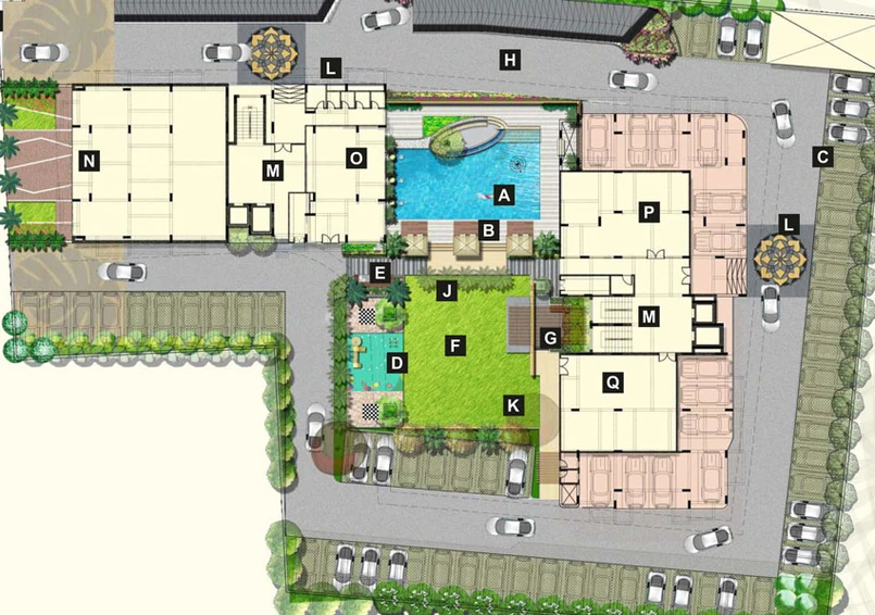 Master Plan of Kedias The Palm in Vaishali Nagar, Jaipur - Image 54959