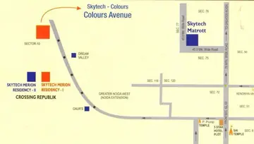 Location of Skytech Colours Avenue - Image 56004