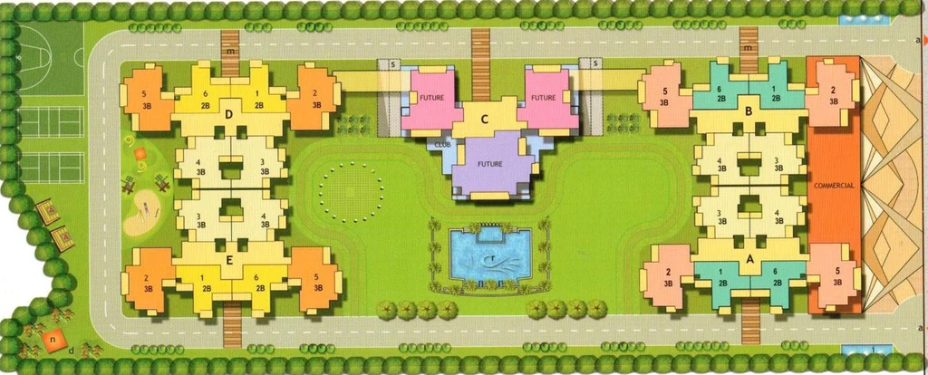 Master Plan of Skytech Colours Avenue in Sector 10, Greater Noida - Image 56005