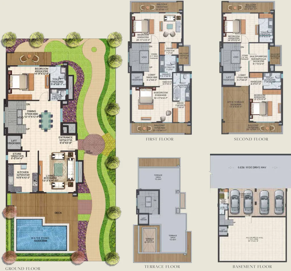 5 BHK House/Villa in Sun Twilight in Sector 27, Greater Noida - Image 511175