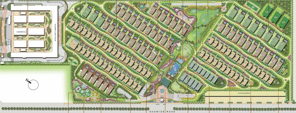 Master Plan of Sun Twilight in Sector 27, Greater Noida - Image 56017