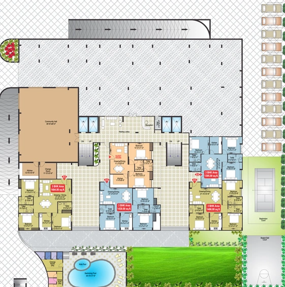 Master Plan of Mojika Midas Touch in Vidyadhar Nagar, Jaipur - Image 54998