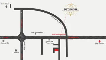 Location of RK City Empire - Image 55082